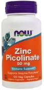 Now Zinc Picolinate 50 мг Пиколинат цинка, 120 капсул