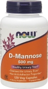 Now D-Mannose 500 мг 120 капсул