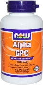 Now Alpha Gpc 300 мг 60 капсул