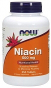 Now Niacin Sustained Release (медленного высвобождения) 500 мг 250 таблеток
