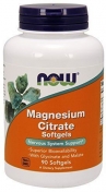 Now Magnesium Citrate 134 мг 90 гелевых капсул