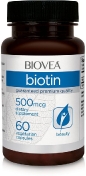 Biovea Biotin 500 мкг 60 капсул