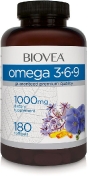 Biovea Omega 3-6-9 1000 мг 180 гелевых капсул