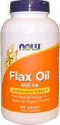 Now Flax Oil 1000 мг 250 гелевых капсул
