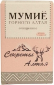 Секреты Алтая Мумиё Горного Алтая Очищенное 30 капсул