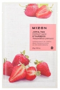 Mizon Joyful Time Essence Mask Strawberry 23 г Тканевая маска для лица с экстрактом клубники