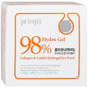 Petitfee Collagen & Co Q10 Hydrogel Eye Patch Гидрогелевые патчи с коллагеном, 60 шт