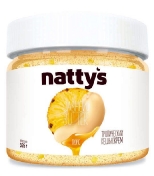Nattys Cashew Butter Tropic 325 г Кешью паста-крем с кусочками ананаса с натуральным мёдом