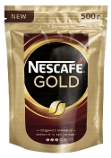 Nescafe Кофе Нескафе Голд (Nescafe Gold) растворимый с добавлением молотого 500 г