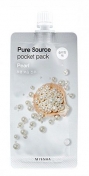 Missha Pure Source Pocket Pack Pearl 10 мл Ночная маска для сияния кожи с жемчугом