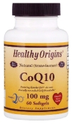 Healthy Origins CoQ-10 (Kaneka Q10) 100 мг 60 гелевых капсул