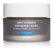 Riche Cosmetics Anti Comedo Exfoliant Mask 50 мл Маска-эксфолиант с чёрной глиной