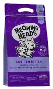 Barking (Meowing) Heads Мяуинг Хедс "Восторженный котенок" (Smitten Kitten) 1,5 кг Сухой корм для котят с курицей, рыбой, яйцами и рисом