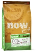 Now Fresh Kitten Recipe Grain Free 1,81 кг Сухой беззерновой корм для котят с индейкой, лососем, уткой и Omega 3 и 6