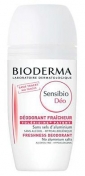 Bioderma Sensibio (Сенсибио) Deo 50 мл Освежающий роликовый дезодорант для чувствительной кожи
