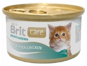 Brit Care Kitten Chicken 80 г Консервы для котят с курицей