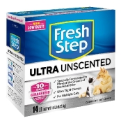 Fresh Step Clumping Ultra Unscented 6,35 кг Наполнитель комкующийся для кошачьего туалета