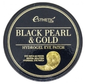 Ayoume Gold + Black Pearl Eye Patch Патчи для глаз от темных кругов с золотом и черным жемчугом, 60 шт