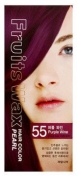 Welcos Fruits Wax Pearl Hair Color #55 60 г 60 мл Краска для волос на фруктовой основе