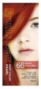 Welcos Fruits Wax Pearl Hair Color #66 60 г 60 мл Краска для волос на фруктовой основе
