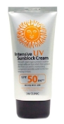 3W Clinic Intensive Uv Sun Block Cream SPF50+/Pa+++ 70 мл Интенсивный солнцезащитный крем для лица