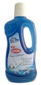 Lion Look Floor Cleaner Dust Lock 1 л Средство для мытья пола "Пыль на замок" Голубой океан