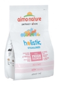 Almo Nature Holistic Sterilised Adult Cat With Fresh Salmon 400 г Сухой корм для кастрированных кошек с лососем и рисом