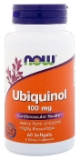 Now Ubiquinol 100 мг 60 гелевых капсул