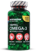 Biopharma Omega-3 Trippel Тройная Омега-3 в капсулах 144 капсулы