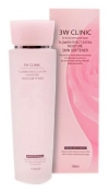 3W Clinic Flower Effect Extra Moisture Skin Softener 150 мл Глубокоувлажняющий софтнер с цветочными экстракт
