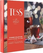 Tess Коллекция 9 вкусов листового чая Тесс в пирамидках 82 г 9 видов чая, 45 штук
