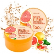 Lebelage Moisture Vitamin Purity 100% Soothing Gel 300 мл Увлажняющий успокаивающий гель с витаминами