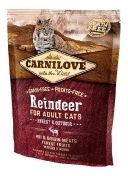 Carnilove Reindeer for Adult Cats - Energy & Outdoor 512263 400 г Сухой корм для активных кошек, северный олень