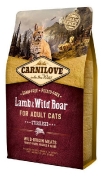 Carnilove Lamb & Wild Boar for Adult Cats – Sterilised 512300 6 кг Сухой корм для кастрированных котов: ягненок и дикий кабан