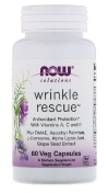 Now Wrinkle Rescue 863,8мг Средство от морщин, 60 капсул