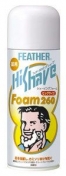 Feather HiShave Foam 260 260 г Пена для бритья с экстрактом гамамелиса c лечебным эффектом