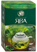 Принцесса Ява Крупнолистовой зеленый чай 100 г