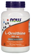 Now Ornithine 500mg 120 капсул