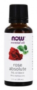 Now Essential Oil Rose Absolute 30 мл Масло розы 5%