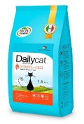 Dailycat Adult Sterli Lite Turkey and Rice 1,5 кг Эдалт Стери Лайт корм для стерилизованных кошек с индейкой и рисом