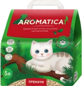 AromatiCat Древесный комкующийся наполнитель Premium 2 кг 5 л