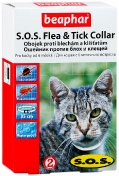 Beaphar Виа Ошейник от блох и клещей для Кошек с 6мес.(Sos) (Flea&Tick Collar) 45 г