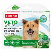 Beaphar Капли Био от блох для собак средн.пород 3 пипетки 32 г