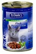 Dr.Clauder's Консервы для кошек c лососем 415 г