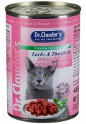 Dr.Clauder's Консервы для кошек с лососем и тунцом 415 г