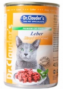 Dr.Clauder's Консервы для кошек с печенью 415 г