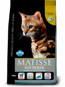 Farmina Сухой сбалансированный корм для стерилизованных кошек и кастрированных котов "Matisse " курица 7100 1,5 кг