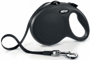 Flexi Рулетка-ремень для собак до 50кг 5m черная New Classic L 5m Tape black (New Classic L 5m Tape black) CL30T5.251.S 50 г