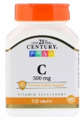 21st Century Витамин С 500 мг 110 таблеток