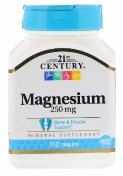 21st Century Magnesium Магний 250 мг 110 таблеток